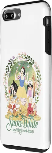 Vista 25 de Disney Blancanieves & The Seven Dwarfs Floral Portrait Case para iPhone 17