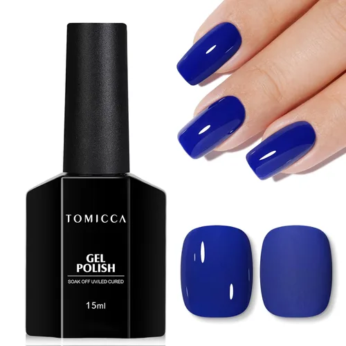 Vista 23 de TOMICCA Esmalte de uñas de gel marrón café, 0.5 onzas líquidas, esmalte de uñas de secado con LED UV para arte de uñas, manicura en casa, otoño e