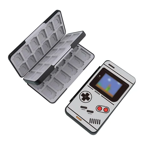 Vista 8 de PERFECTSIGHT Switch Game Case Compatible with Nintendo Switch Game Holder for Switch OLED/ Lite Game Card Case Cartridge with 24 Slots Game Card