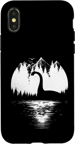 Vista 5 de Loch Ness Monster for Kids Men Women! Nessie Lake Mountains Case for iPhone 16