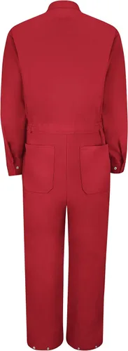 Vista 2 de Red Kap mens Zip-front Cotton Coverall