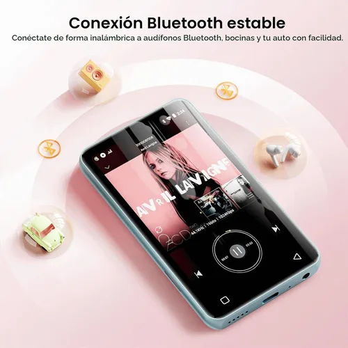 Vista 6 de Innioasis Reproductor de MP3 G3 con Bluetooth y WiFi, reproductor de 160G Verde