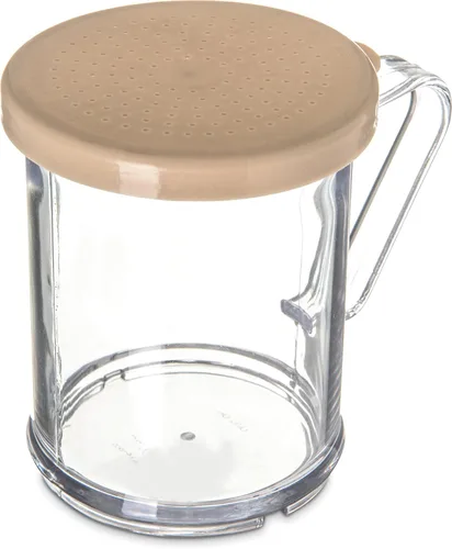 Vista 9 de Carlisle FoodService Products 427106 Tapa de polietileno para sal y pimienta solamente, 3.12 pulgadas de diámetro, color beige (caja de 12)