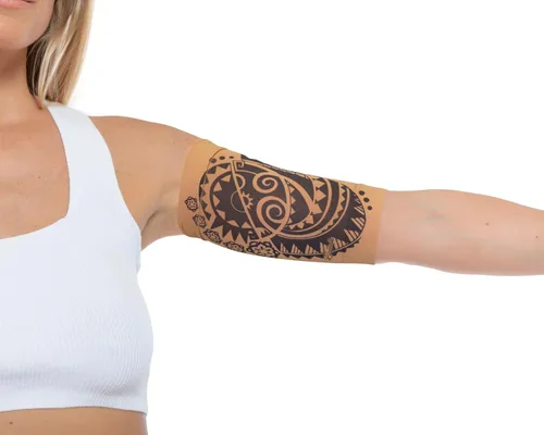 Vista 12 de Coverpicc - Funda para la parte superior del brazo para línea Picc, funda de brazo de microfibra suave, ideal para línea Picc, sensor de glucosa