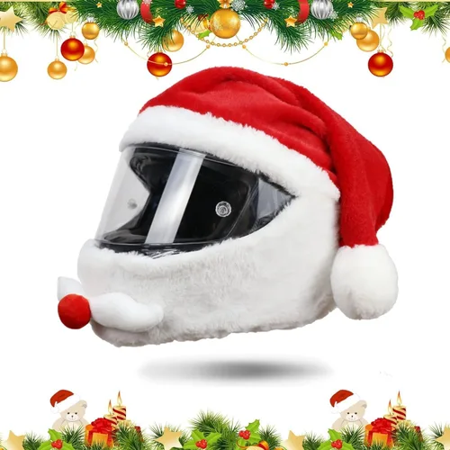 Vista 10 de HTLNUZD Funda para casco de motocicleta de cara completa, fácil de instalar, tapa antipolvo, casco de motocicleta, paseos divertidos, juego de felpa