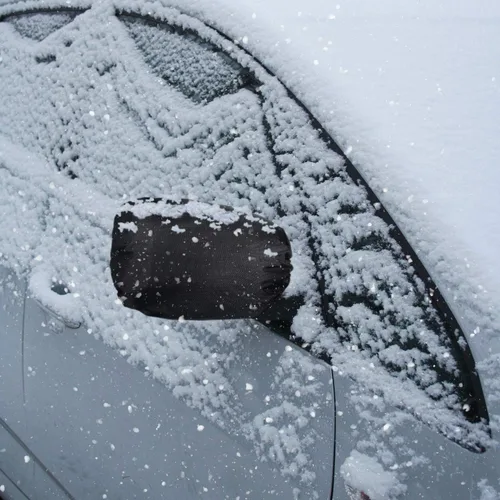 Vista 6 de Frienda Cubierta de espejo retrovisor de visión lateral, cubierta de protección para espejo de nieve y hielo, accesorios traseros exteriores