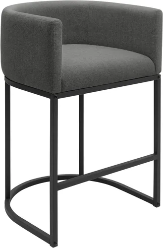 Vista 37 de Juego de 3 taburetes de bar de altura de mostrador, taburetes modernos para comedor, taburetes de bar de 24 pulgadas para isla de cocina, taburete