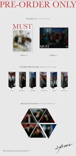 Vista 6 de JYP Ent 2PM - Must (Vol.7) Álbum (versión aleatoria) (VDCD6855)