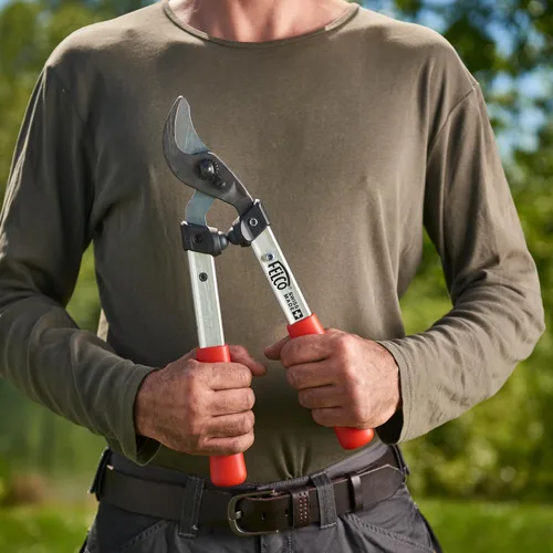 Vista 7 de FELCO F211-40 Podadoras de fabricación suiza para jardinería – Cortadoras de precisión ligeras de 16 pulgadas para podar árboles Cortadores