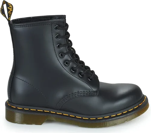 Vista 3 de Dr. Dr. Martens 1460 Original- Botas de cuero con 8 ojales, para hombre y mujer, negro