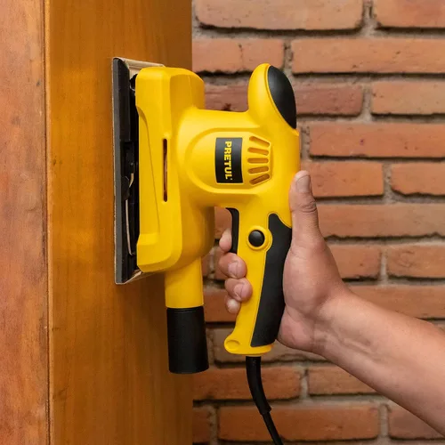 Vista 9 de Lijadora orbital, tercera hoja 150 W, Pretul