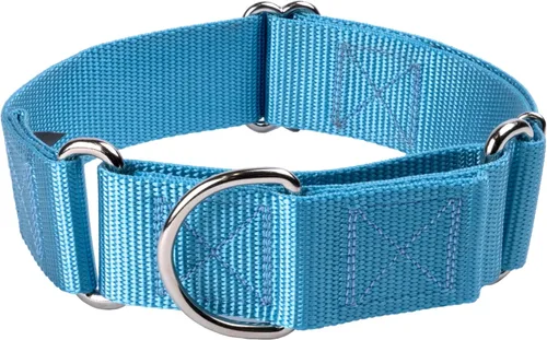 Vista 27 de Country Brook Design - Collar ancho para perro, ajustable para razas grandes - Collar de perro de nailon sólido Martingala
