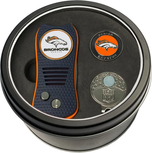 Vista 10 de Team Golf NFL Adult-Unisex Tin Gift Set with Switchfix Divot Tool, Cap Clip, and Ball Marker