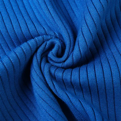 Vista 7 de Suéter de cuello alto para hombre, ajustado, suave, tejido básico