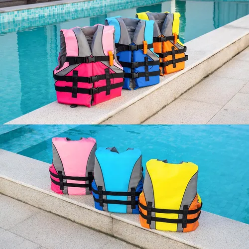 Vista 6 de Leader Accessories Chaleco salvavidas aprobado por USCG para jóvenes, chaleco para navegación