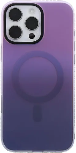 Vista 42 de Funda degradada para iPhone 14 Pro - Diseño multicolor degradado naranja y amarillo, resistente a los impactos y con imanes