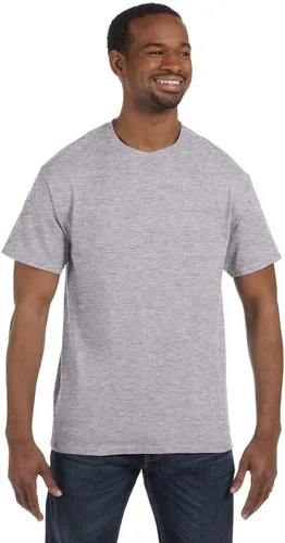 Vista 220 de Gildan Camiseta G500 para hombre Ceniza/baya