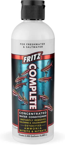 Vista 9 de Fritz Aquatics Acondicionador de agua/declorador completo para acuarios de agua dulce y salada (2 onzas)