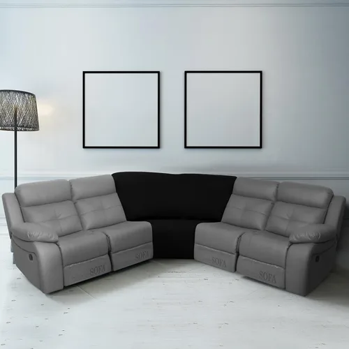 Vista 5 de Weysat Funda elástica para sofá esquinero, protector de muebles para sala de estar, funda de sofá reclinable seccional, sofá reclinable