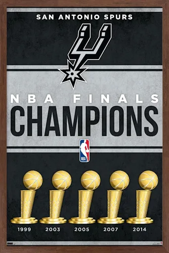 Vista 9 de Trends International NBA San Antonio Spurs - Champions 23 - Póster de pared