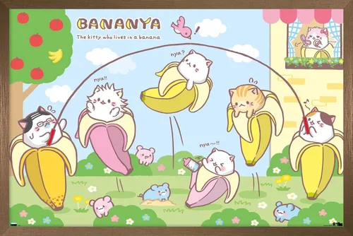 Vista 16 de Trends International Bananya - Póster de pared con cuerda de saltar