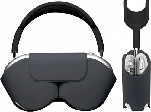 Vista 20 de Maxjoy para Apple Airpods Max Funda inteligente de cubierta, Accesorios de cubierta protectora de cuero PU suave para Airpod Max con modo de sueño