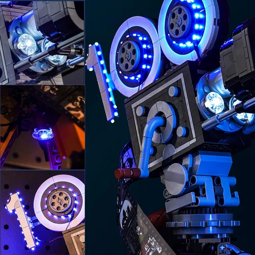 Vista 3 de BrickBling - Luz LED compatible con cámara Lego 43230 Walt Tribute