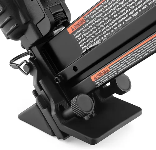 Vista 2 de 3PLUS HFS509040SP, clavadora y grapadora para pisos neumática 4 en 1, calibre 18