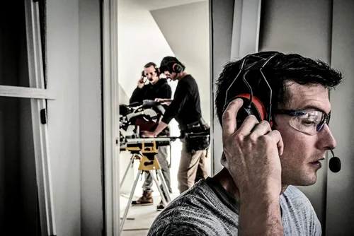 Vista 23 de 3M Pro-Comms - Protector auditivo electrónico, orejeras inalámbricas con tecnología Bluetooth y micrófono de brazo externo con cancelación de ruido