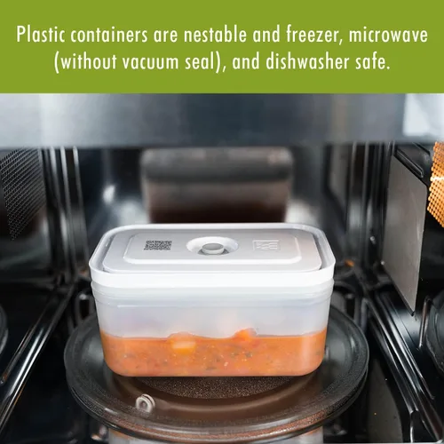 Vista 8 de ZWILLING Recipiente hermético mediano de almacenamiento de alimentos Fresh & Save, contenedor de preparación de comidas, sin BPA