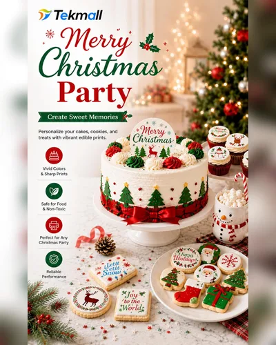 Vista 9 de Tekmall Hojas de glaseado de papel comestibles, A4, 25pcs, papel de azúcar