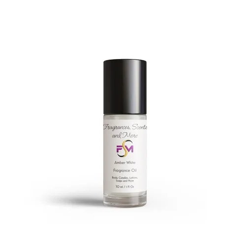 Vista 8 de Aceite de perfume/cuerpo blanco ámbar (7 tamaños) - (botella de plástico de 1 oz (1.0 fl oz))