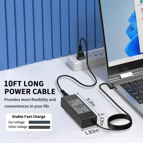 Vista 4 de Adaptador de CA de 19,5 V para Sony Bravia KDL-40 KDL-42 KDL-48 KDL-55 KDL-32 Series KDL-40R510C KDL-40W650D KDL48W590B KDL55W650D KDL48W600B