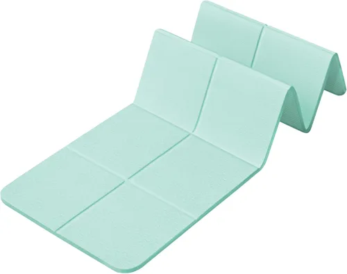 Vista 11 de Foldable Yoga Mat for Travel 72"x 32"x 0.32"Inch, 8mm Thick Folding Exercise Mat, Outdoor Non-slip Pilates Mat for Women & Men, Wide Yoga Mat