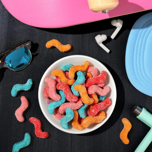 Vista 9 de Trolli Sour Bursting Crawlers - Caramelos de gomitas ácidas, 4.25 onzas (Paquete de 12)
