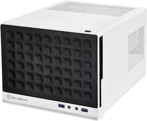 Vista 15 de SilverStone Technology Ultra Compact Mini-ITX - Carcasa para computadora con panel frontal de malla, color negro (SST-SG13B-USA)