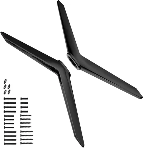Vista 8 de Soporte base mejorado para TCL de 28, 32, 40, 43, 49, 50, 55, 65 pulgadas, patas de TV Roku para TCL Roku TV, patas de soporte de TV con juego