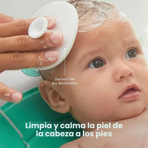 Vista 6 de Frida Baby Basics Kit de 6 piezas de Baby Essentials, incluye aspirador nasal, limas de uñas NailFrida y alivio de gas Windi, cepillo de baño