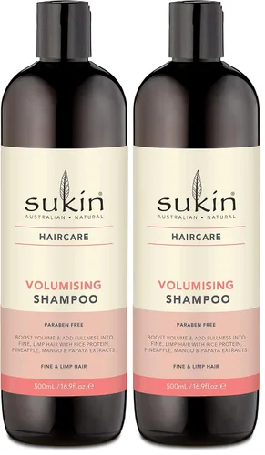 Vista 4 de Sukin Champú voluminizador, cabello fino y flácido, 16.9 onzas líquidas