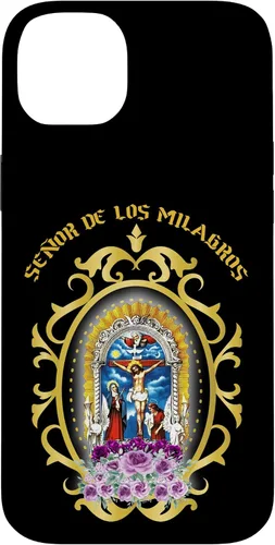Vista 15 de El Señor de Los Milagros es el patrón de la funda peruana Lima Perú para iPhone 17