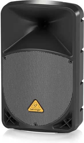 Vista 2 de Behringer EUROLIVE B112D HP Sistema de altavoces PA de 2 vías de 12 pulgadas, par, paquete con soportes de altavoz de audio de torniquete, par, 2