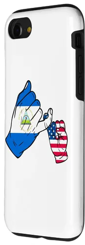 Vista 32 de iPhone 15 Parent and child Nicaragua USA family Case