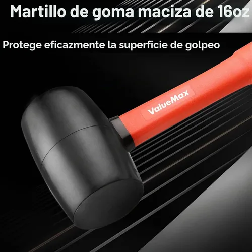 Vista 9 de ValueMax - Juego de mazos de goma (2 unidades)