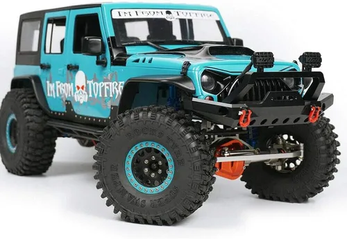 Vista 7 de Juego de parachoques delantero de metal para TRX-4 Axial SCX10 II 90046 RC Crawler