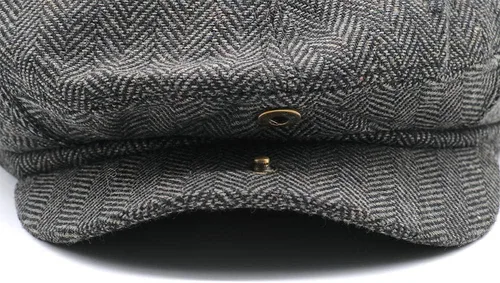 Vista 4 de Gorra de caza para hombre de Newsboy Gatsby, estilo vintage, boina plana, para conducir, para caza, para regalo para novio.