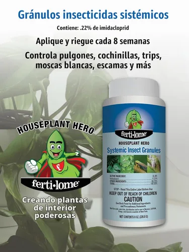 Vista 3 de Houseplant Hero (18041) Fertilome Houseplant Hero Systemic, 8 onzas