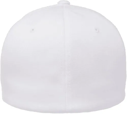 Vista 5 de Gorra original Flexfit de sarga de algodón lanoso con forro THP sin sudor