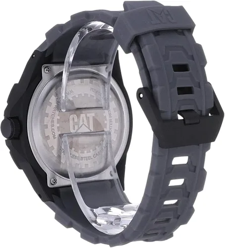 Vista 3 de Reloj CAT Motion 2020 para hombre, caja de 1.791in, caja de policarbonato, correa de goma (LH)