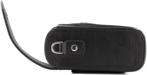 Vista 7 de MegaGear Canon PowerShot SX740 HS, SX730 HS - Funda de piel para cámara con correa, color negro