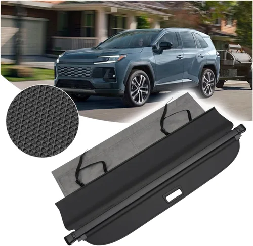 Vista 41 de Powerty Cubierta de carga para Volvo XC90 2016-2024 2025 Accesorios Cubierta de maletero retráctil Cubierta de blindaje de maletero Cubierta